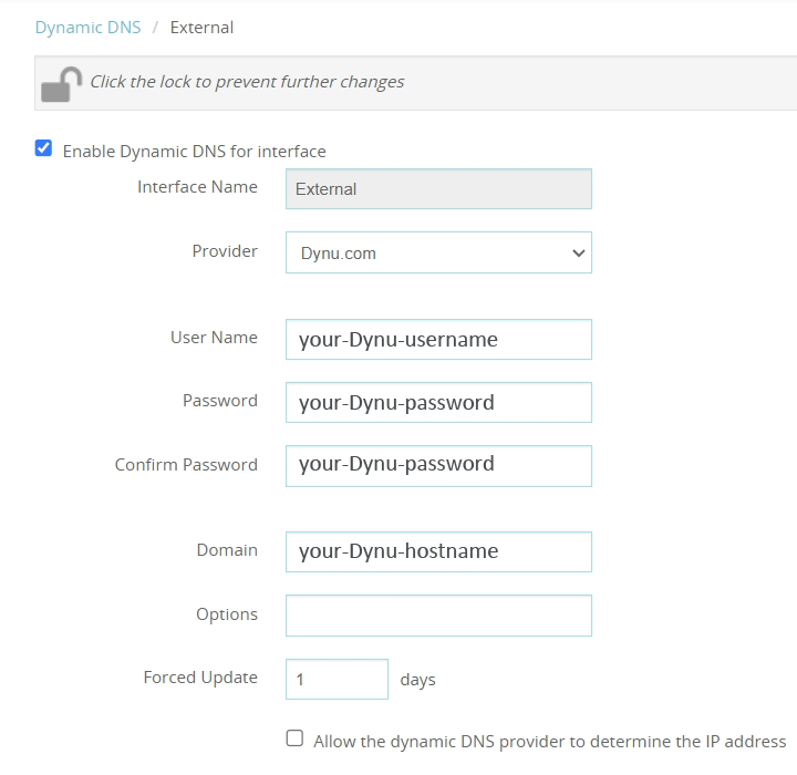 Davodo Dynu Dynamic DNS